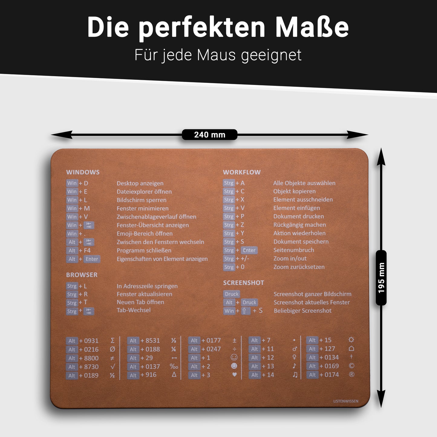 Smartes Mousepad - Windows MOKKA