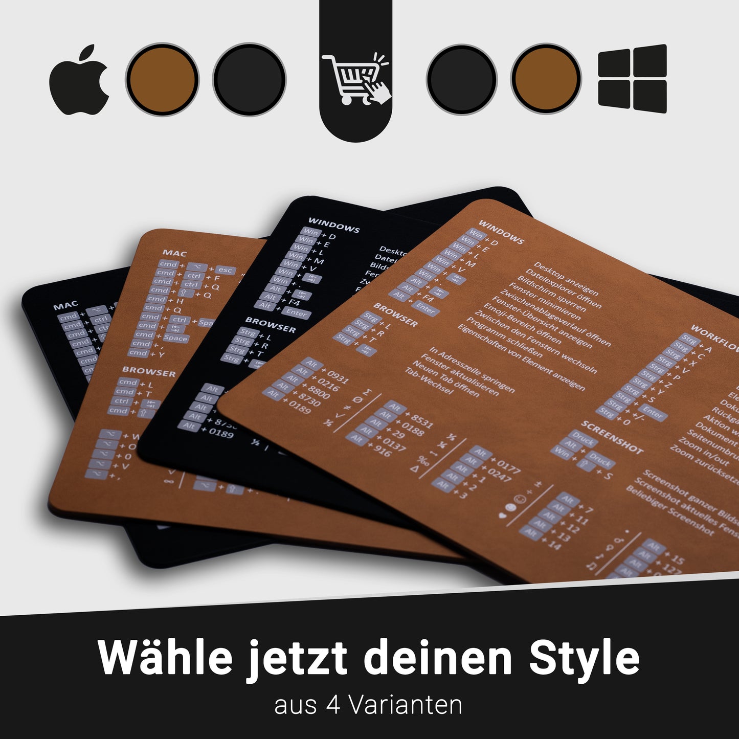 Smartes Mousepad - Windows MOKKA