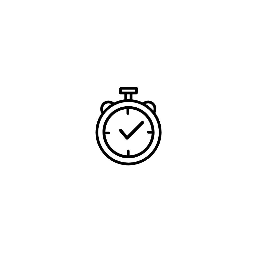 Ein Wecker, der 10 Uhr anzeigt