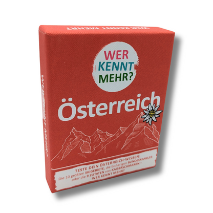 Wer kennt mehr? Österreich Edition