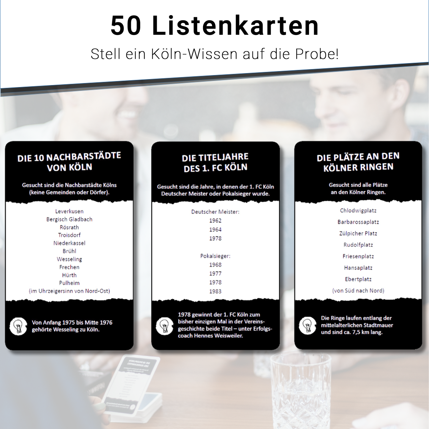 Wer kennt mehr? Köln Edition