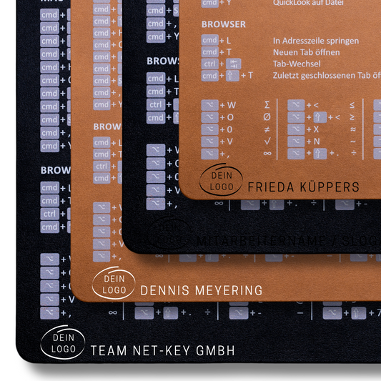 Smartes Mousepad - 10er-Pack - inkl. Personalisierung