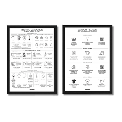 Erweiterungs-Set: Wasch-Guide II & III