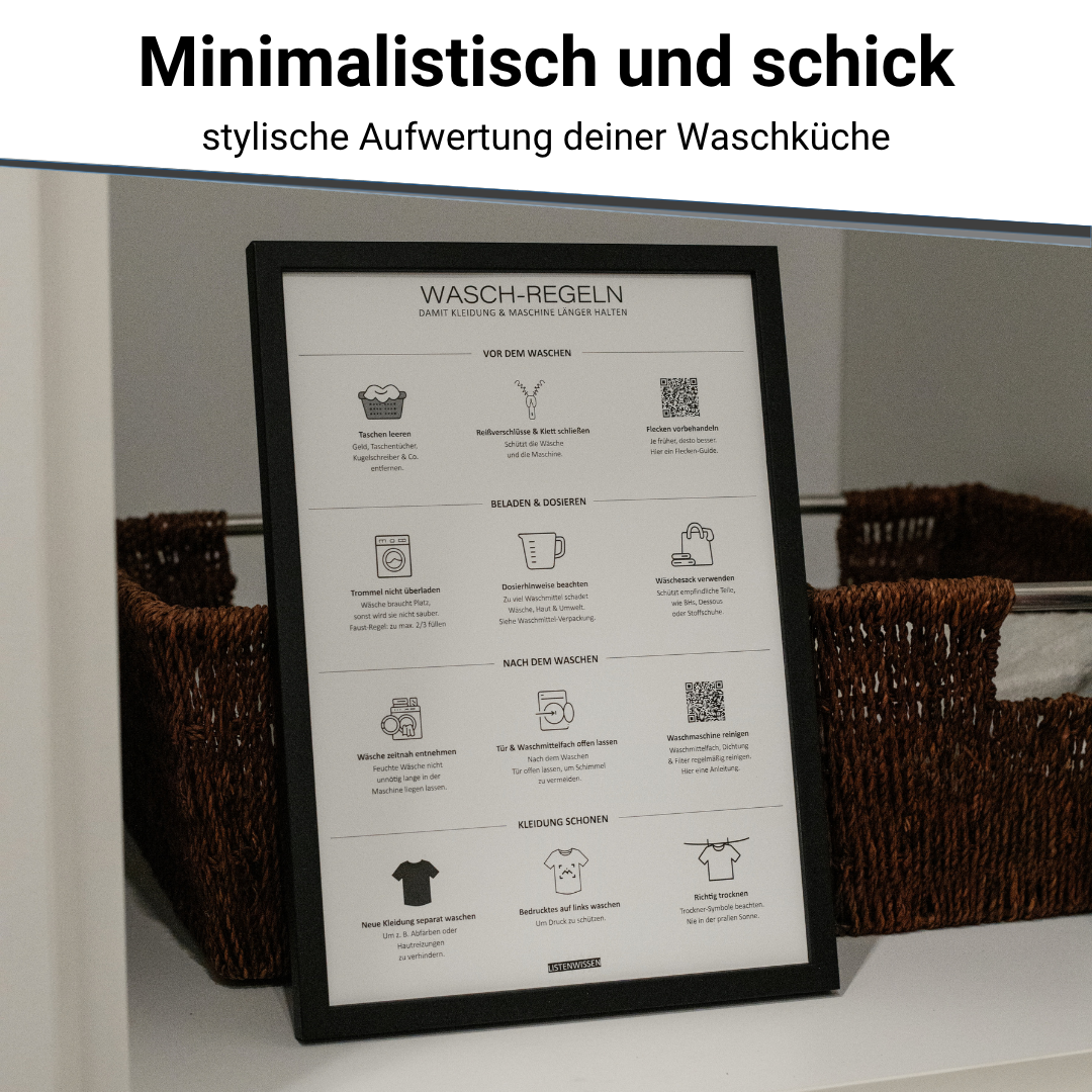 Wasch-Guide III - Wasch-Regeln